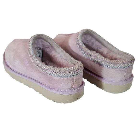 Ugg Womens Tasman Classic Slip On Slippers Slides Low Pink Fur Size 8 - Picture 6 of 13